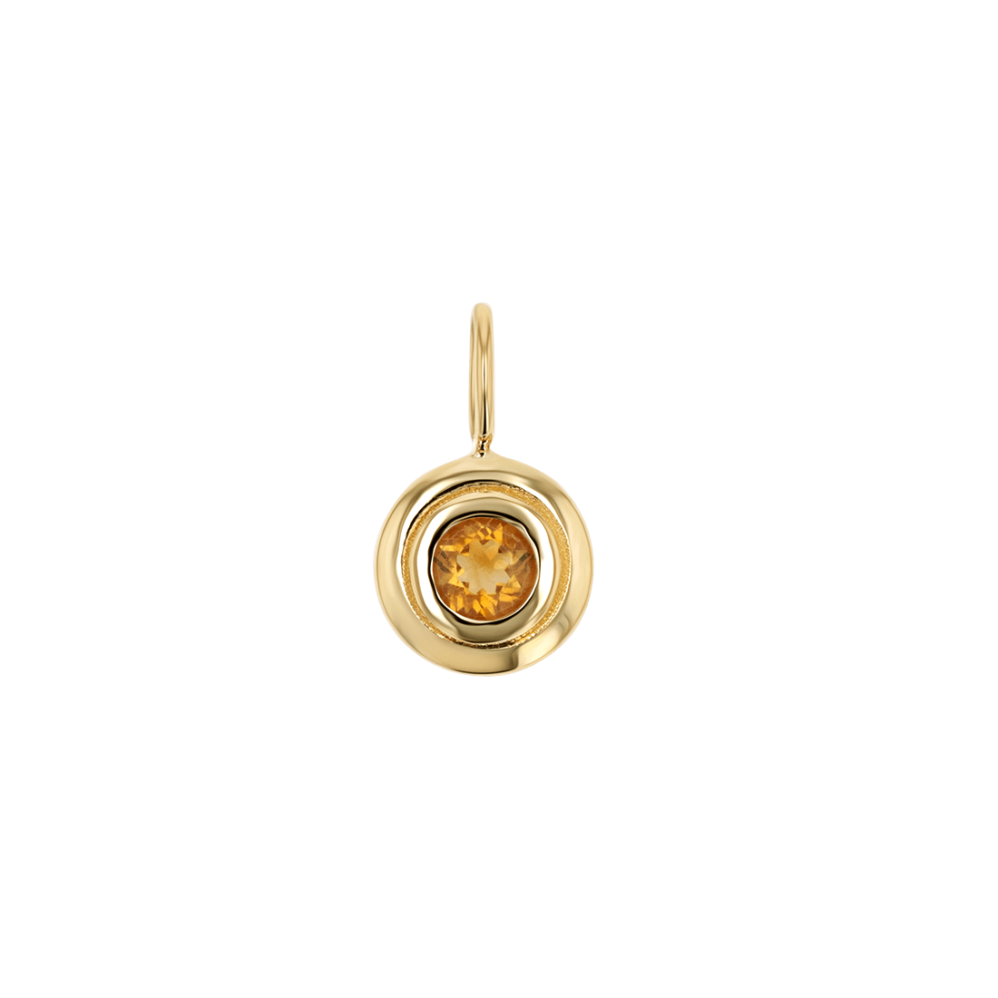 Trinatier Birthstone Pendant Charm - Lotus Diamond