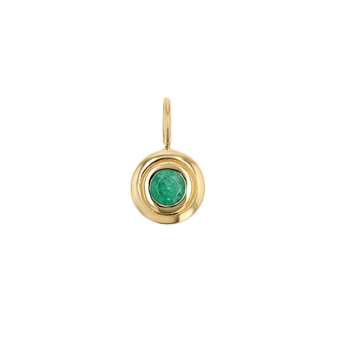 Trinatier Birthstone Pendant Charm - Lotus Diamond