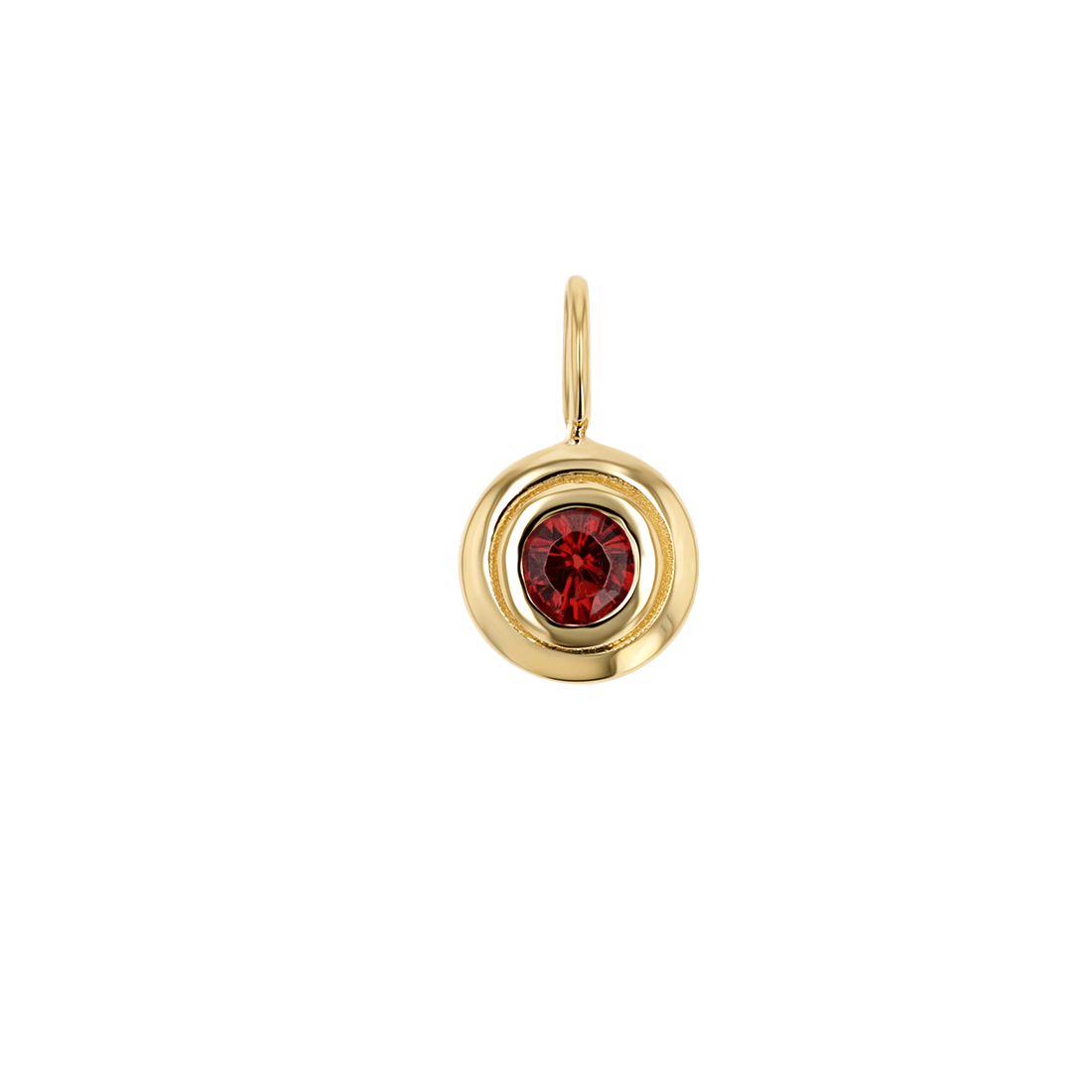 Trinatier Birthstone Pendant Charm - Lotus Diamond