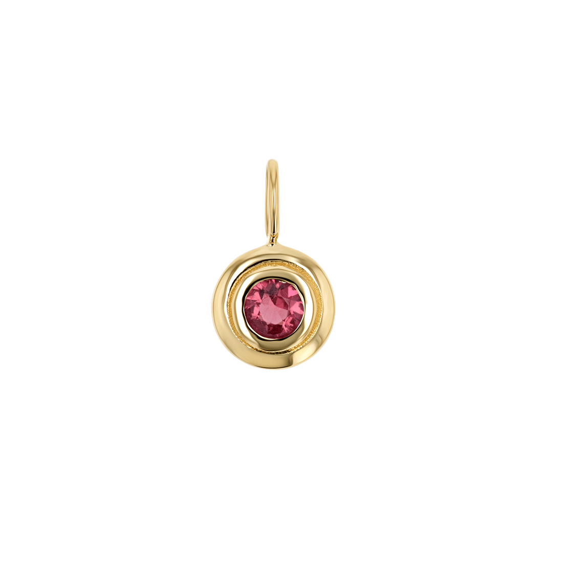 Trinatier Birthstone Pendant Charm - Lotus Diamond