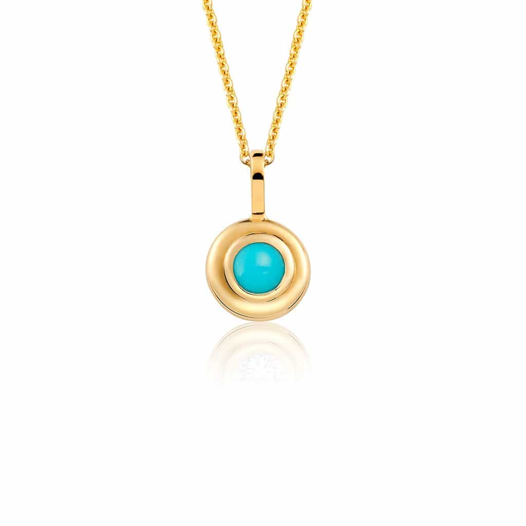 Trinatier Grand Bezel Pendant Necklace - Lotus Diamond