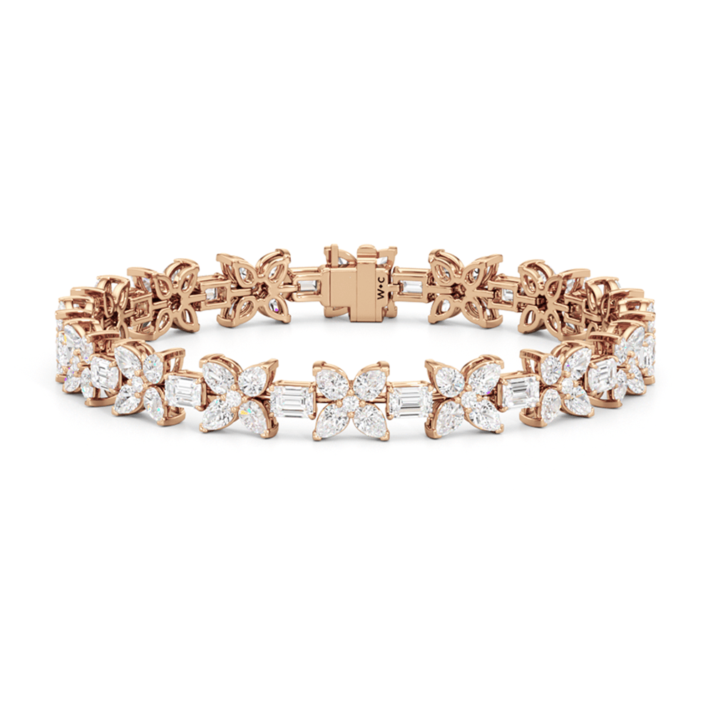 Wildflower Bracelet - Lotus Diamond