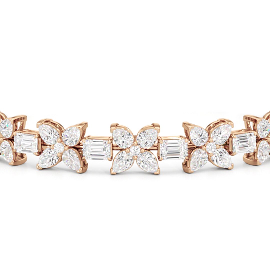 Wildflower Bracelet - Lotus Diamond