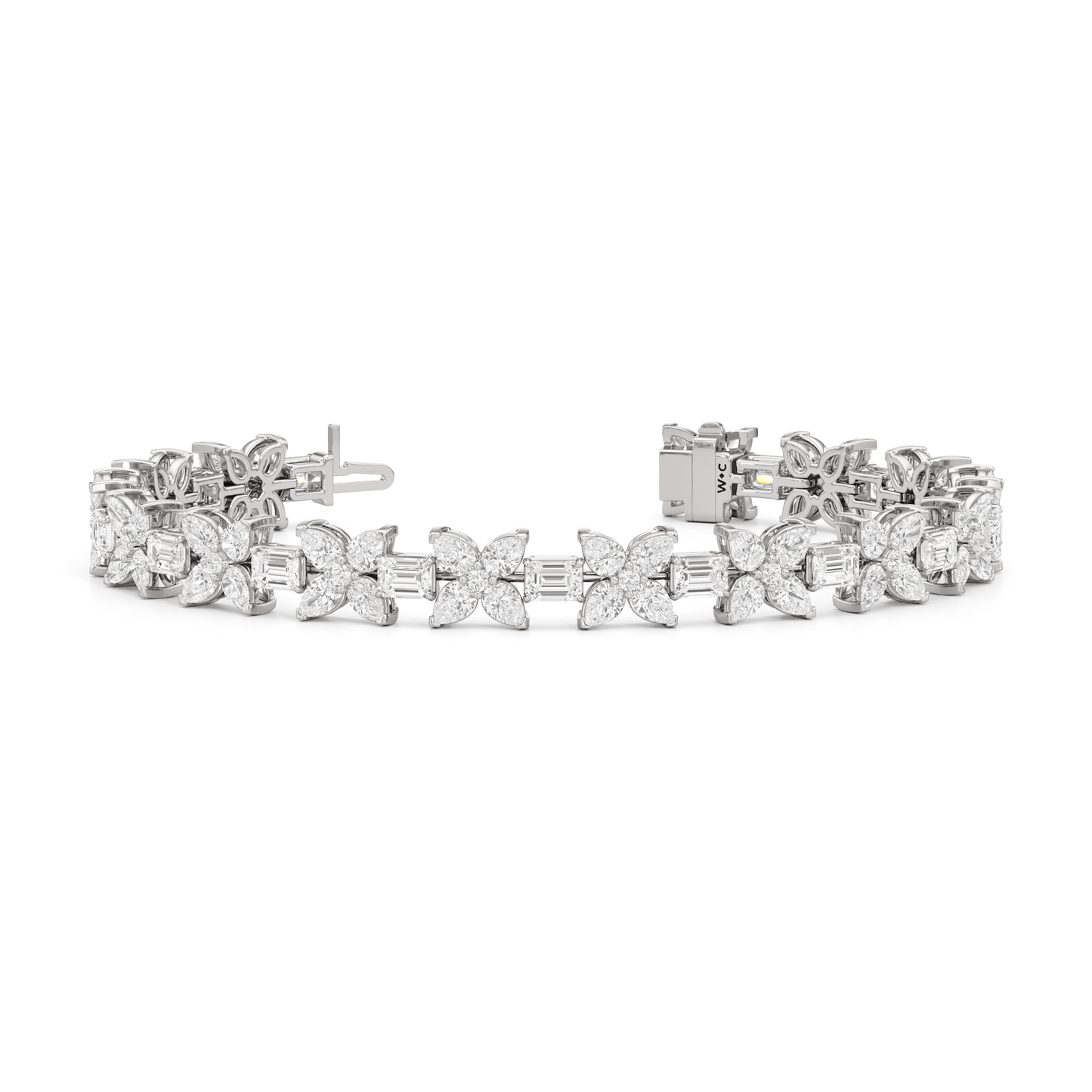 Wildflower Bracelet - Lotus Diamond