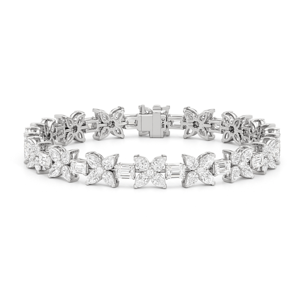 Wildflower Bracelet - Lotus Diamond