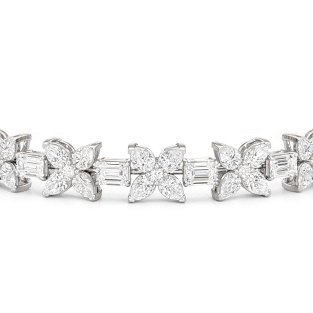 Wildflower Bracelet - Lotus Diamond