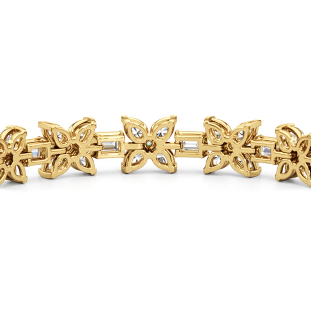 Wildflower Bracelet - Lotus Diamond
