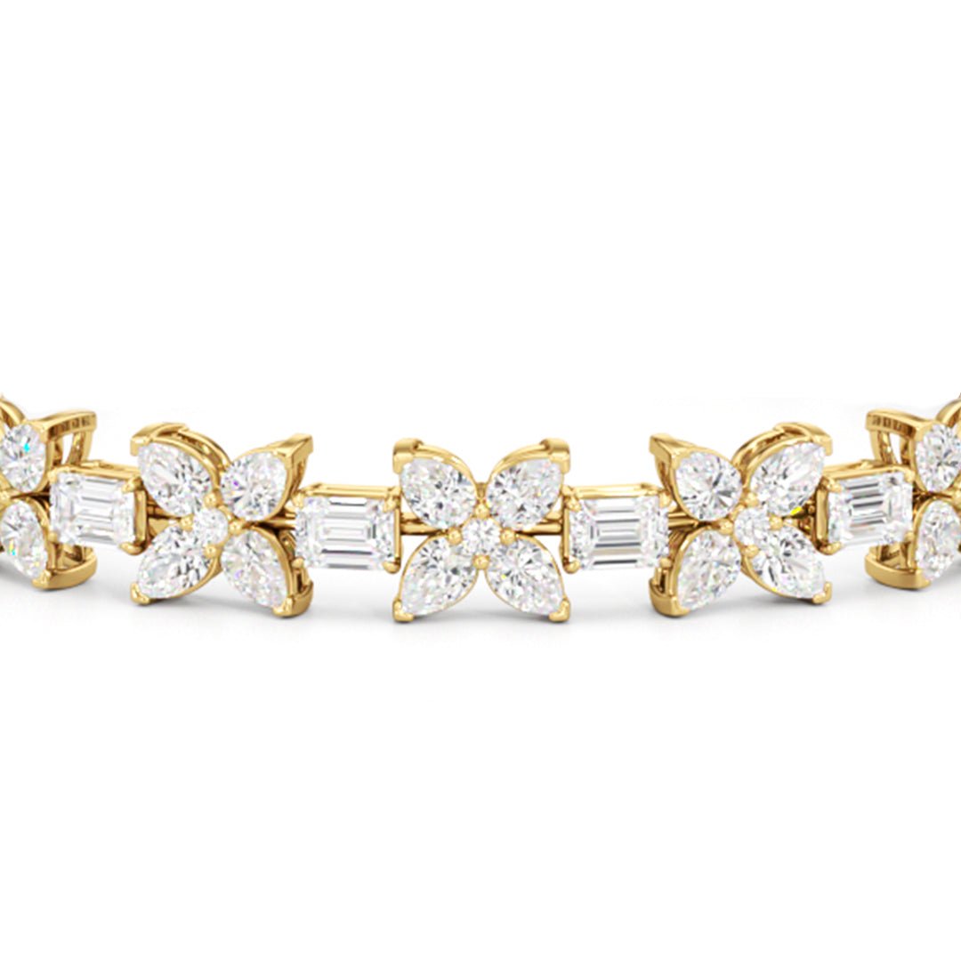 Wildflower Bracelet - Lotus Diamond