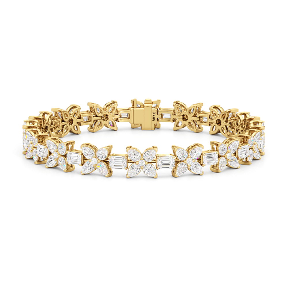 Wildflower Bracelet - Lotus Diamond
