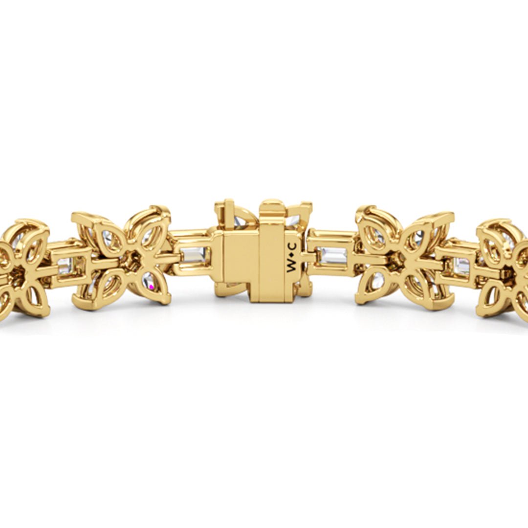Wildflower Bracelet - Lotus Diamond