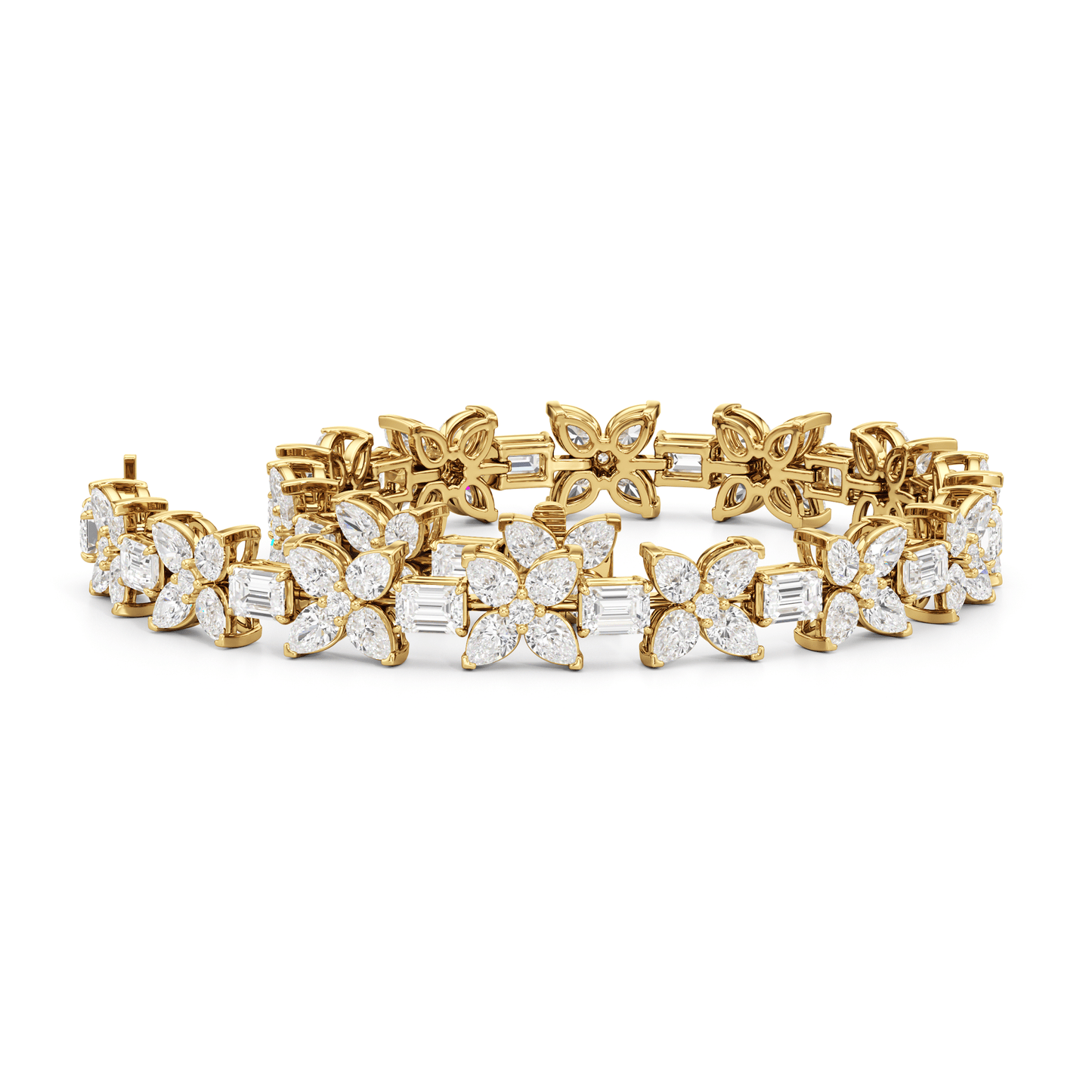 Wildflower Bracelet - Lotus Diamond