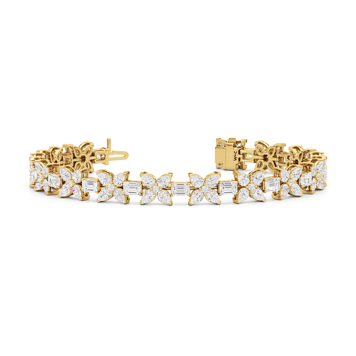 Wildflower Bracelet - Lotus Diamond