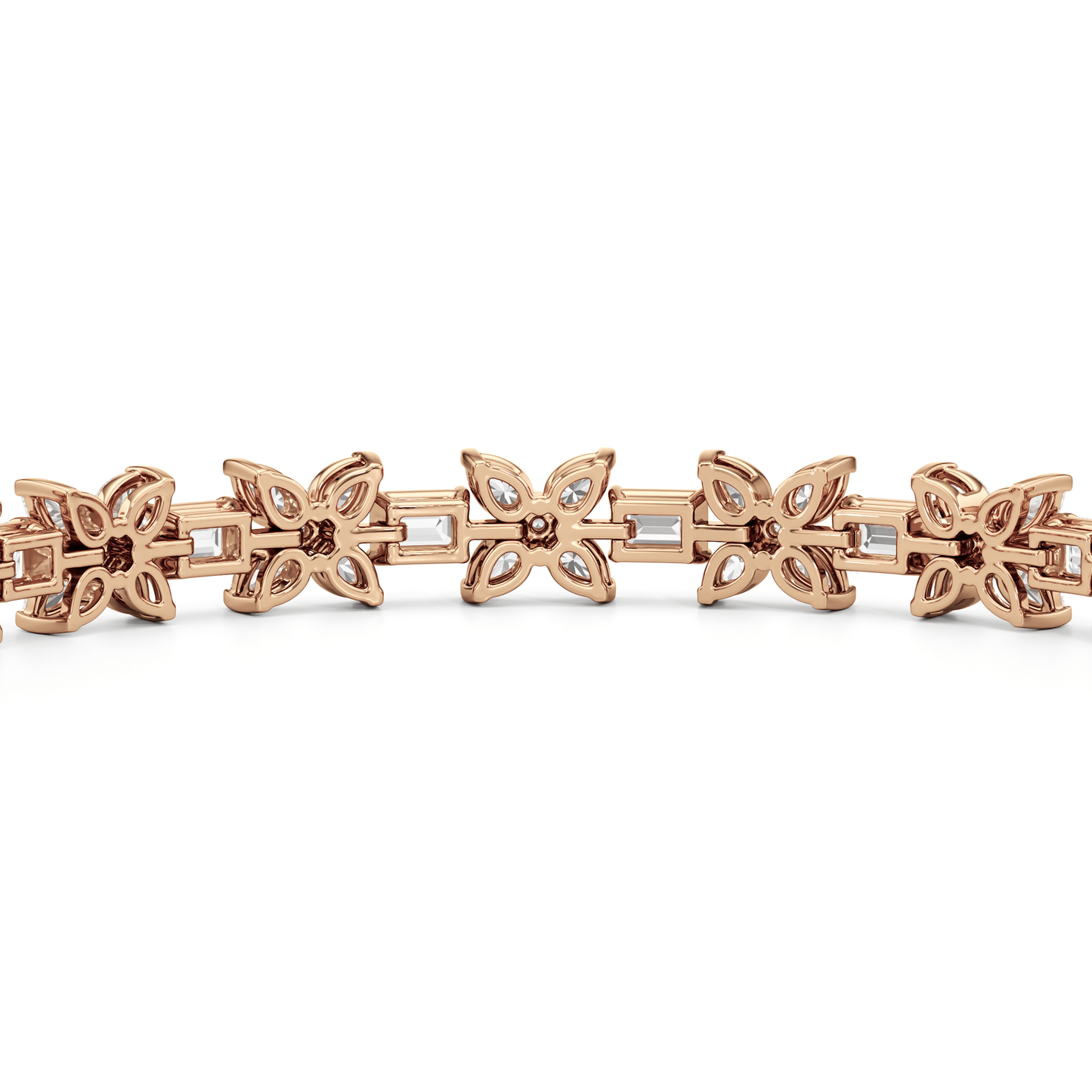 Wildflower Bracelet - Lotus Diamond