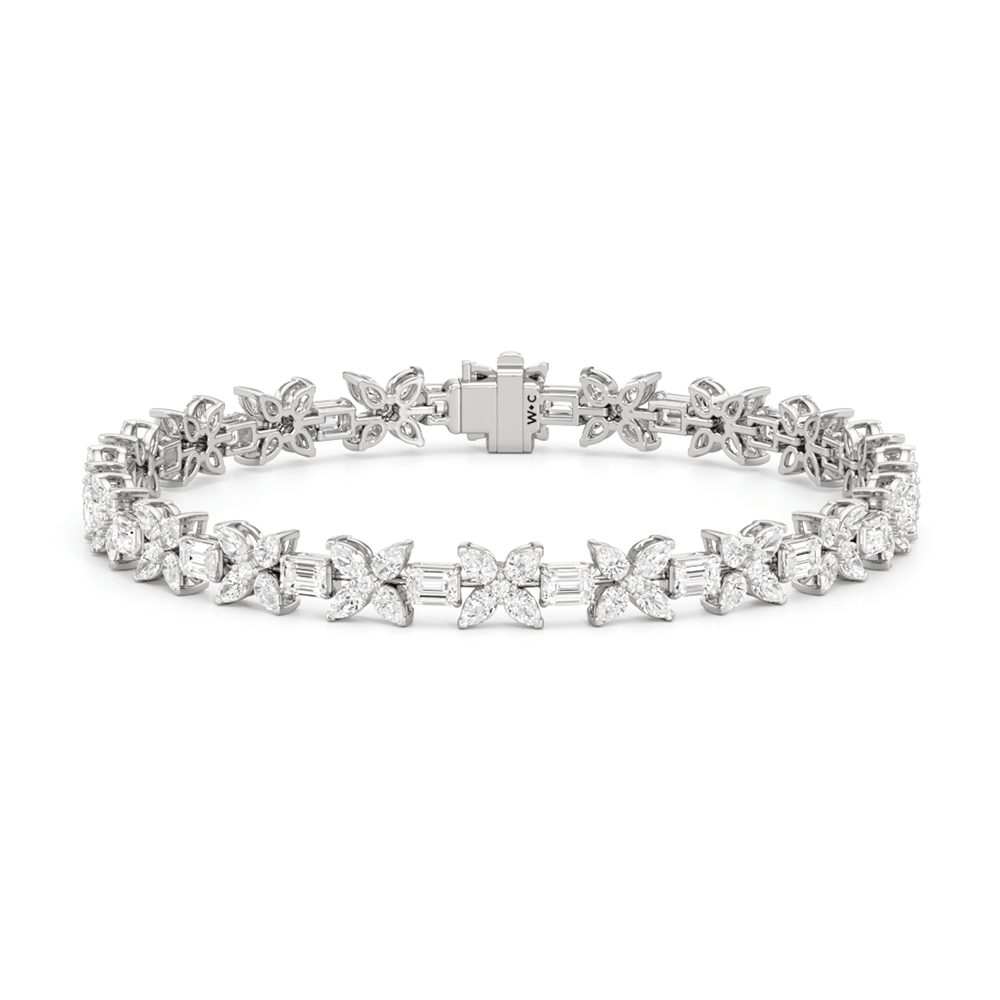 Wildflower Bracelet - Lotus Diamond