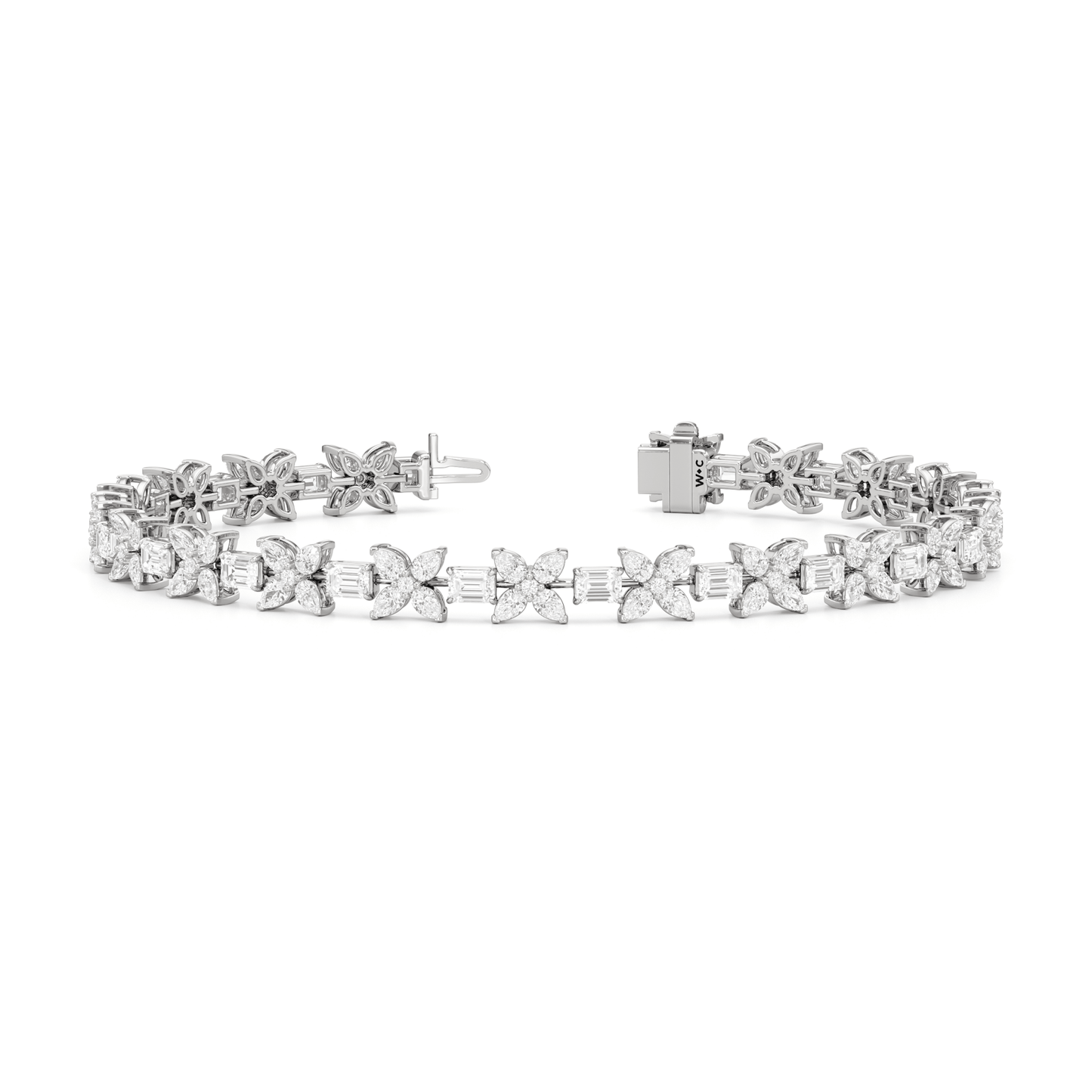 Wildflower Bracelet - Lotus Diamond