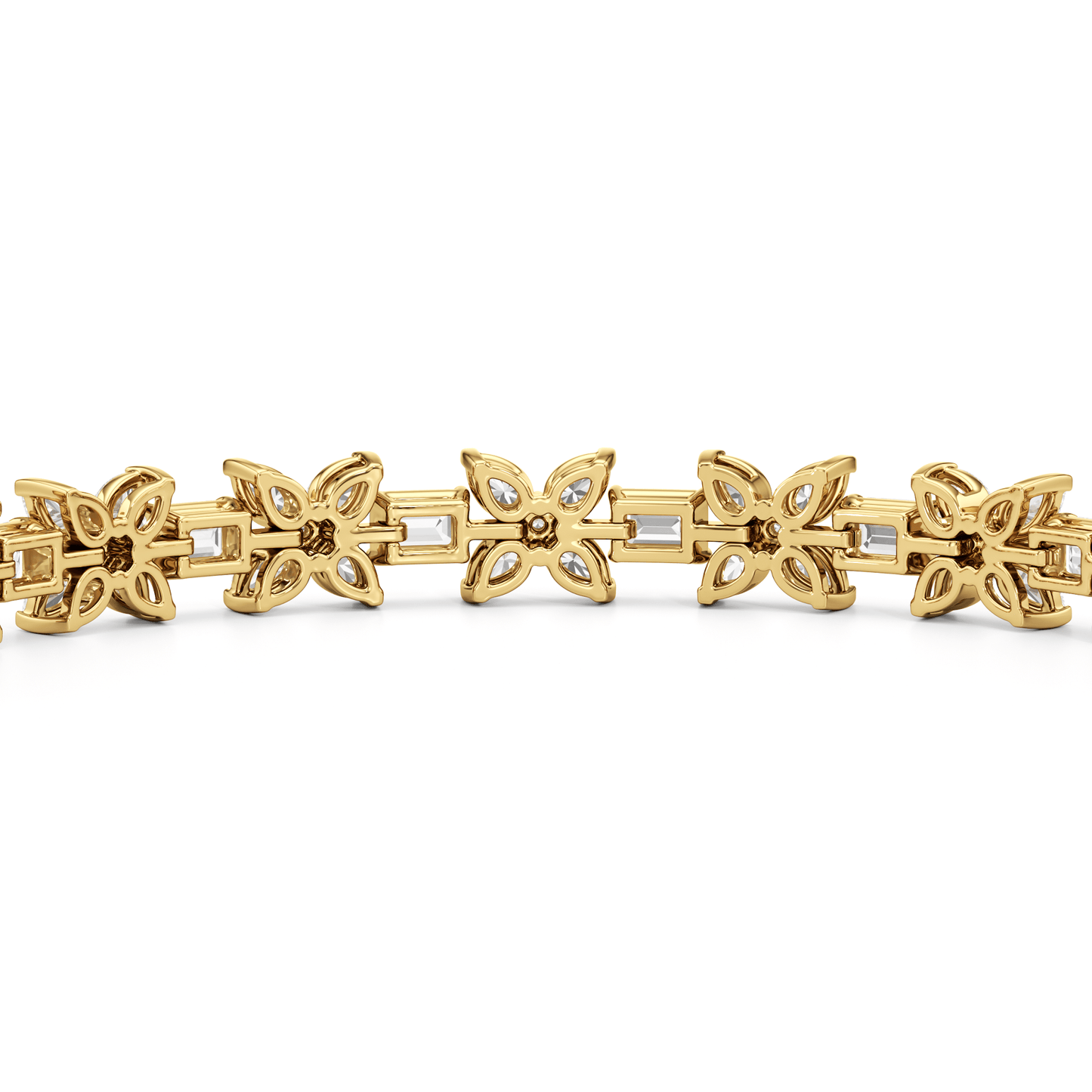 Wildflower Bracelet - Lotus Diamond