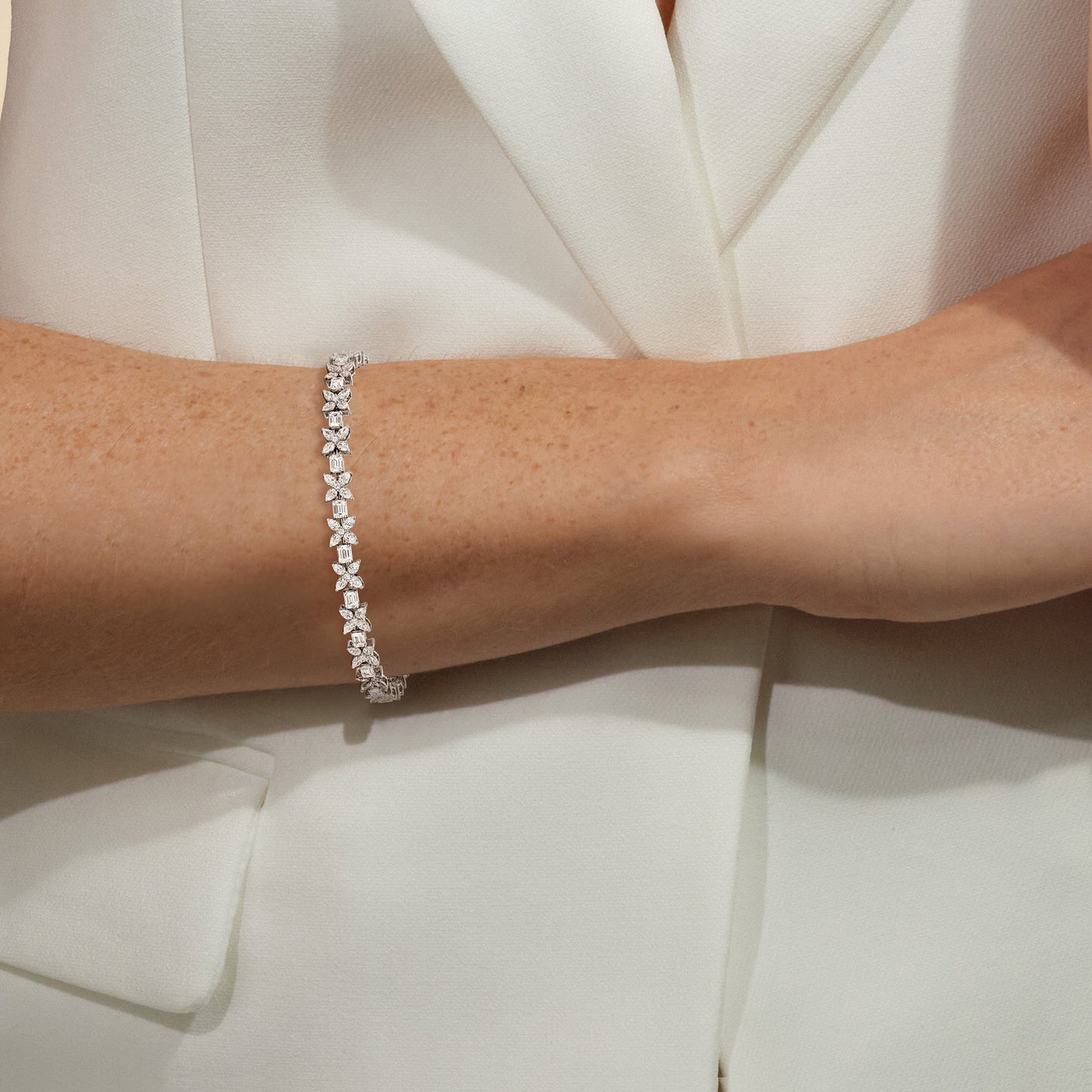 Wildflower Bracelet - Lotus Diamond
