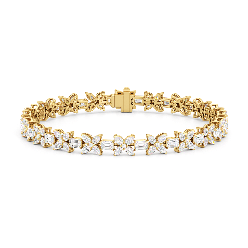 Wildflower Bracelet - Lotus Diamond