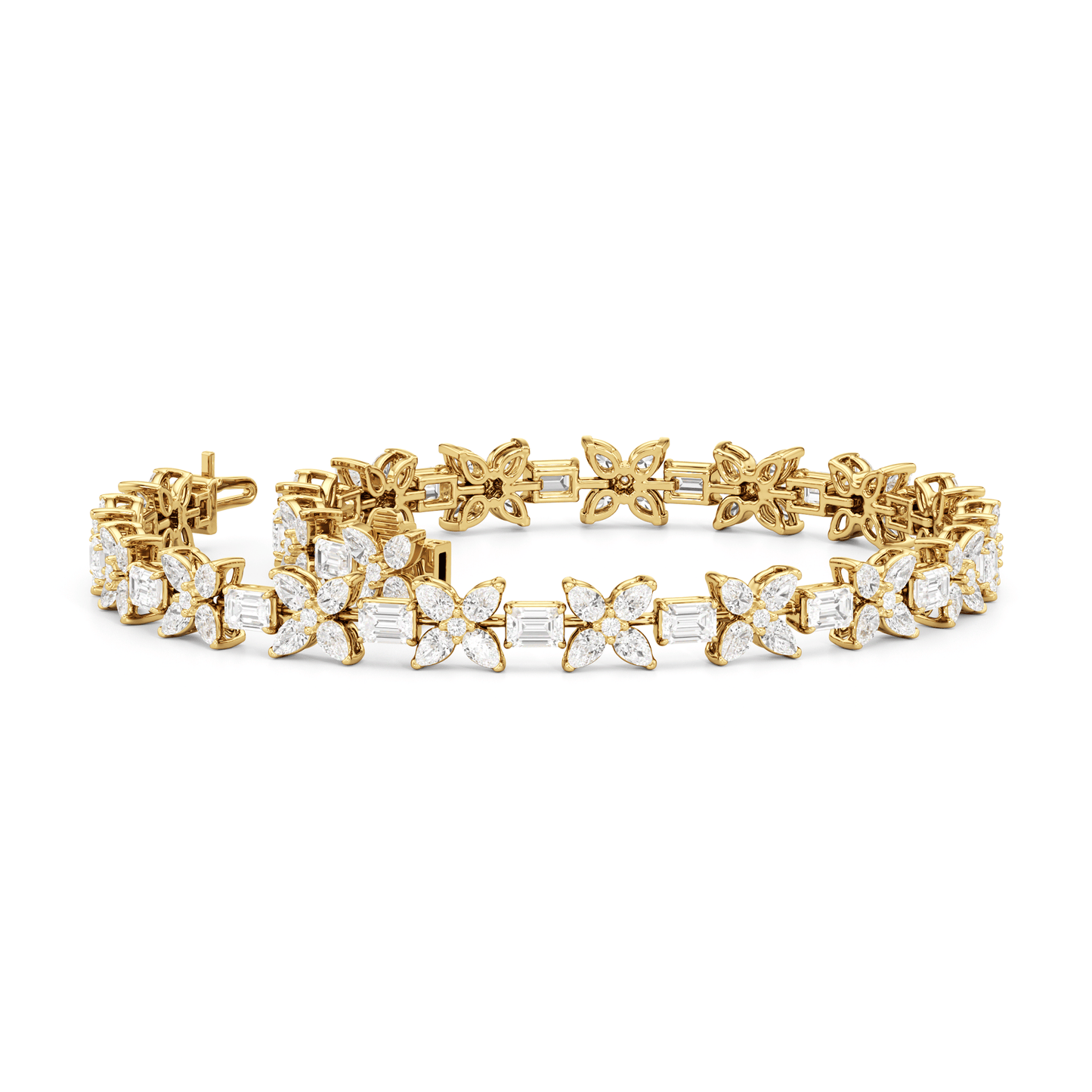 Wildflower Bracelet - Lotus Diamond