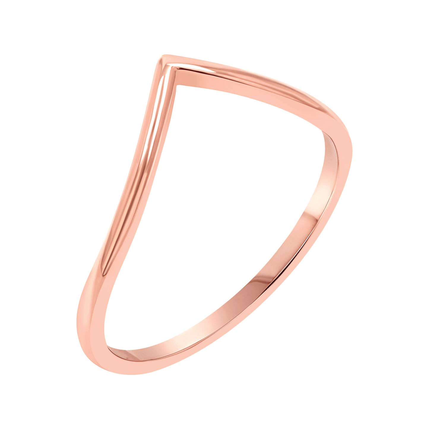 Wishbone Ring - Lotus Diamond