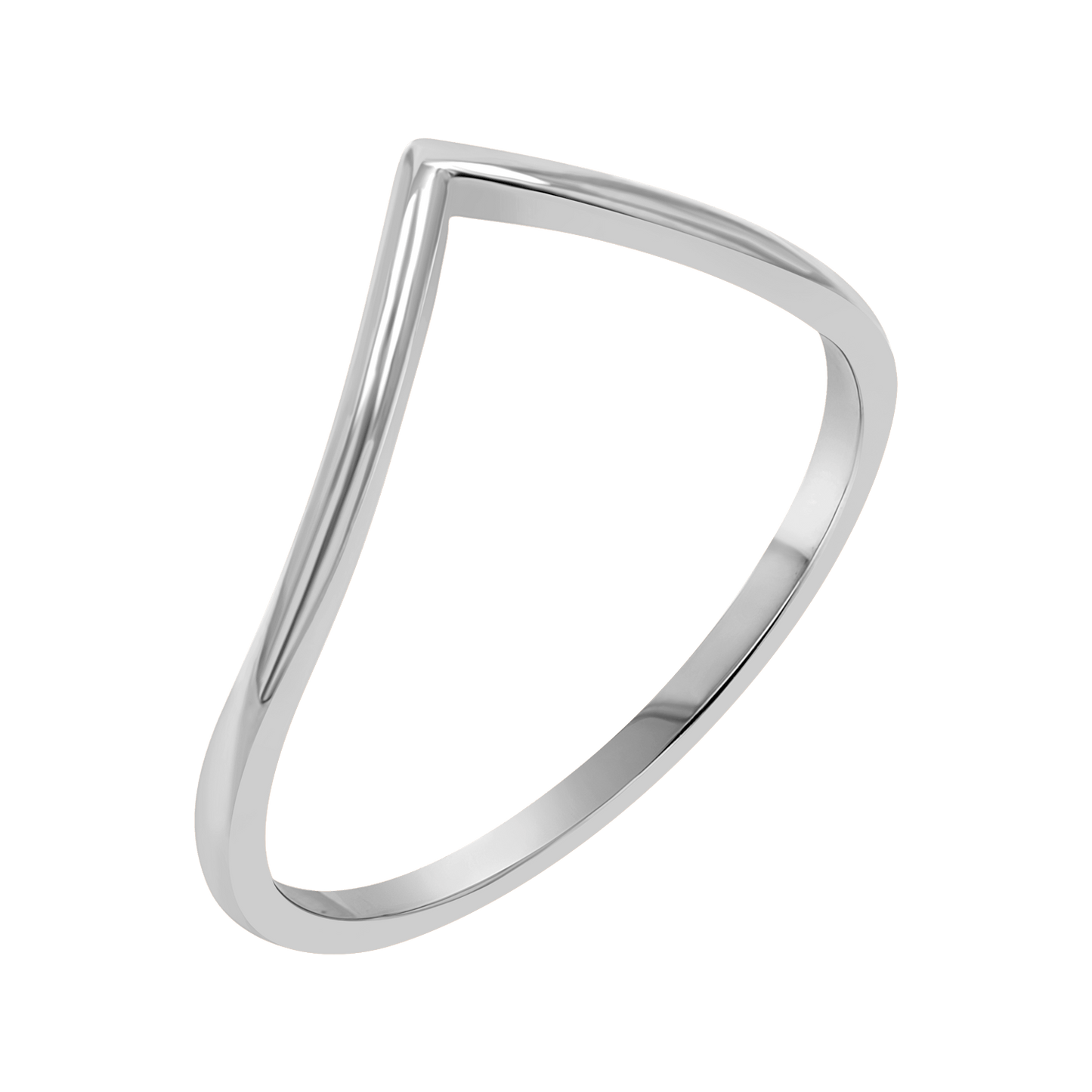 Wishbone Ring - Lotus Diamond
