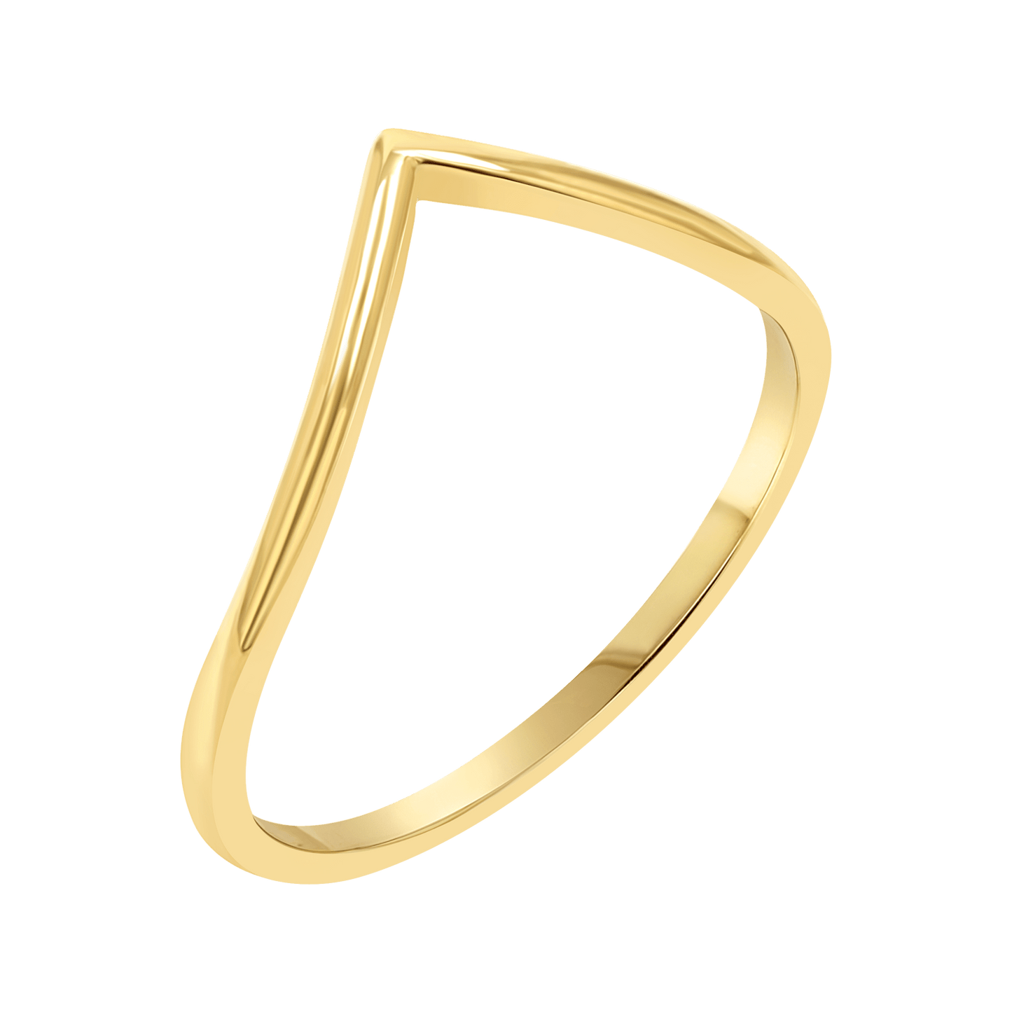 Wishbone Ring - Lotus Diamond