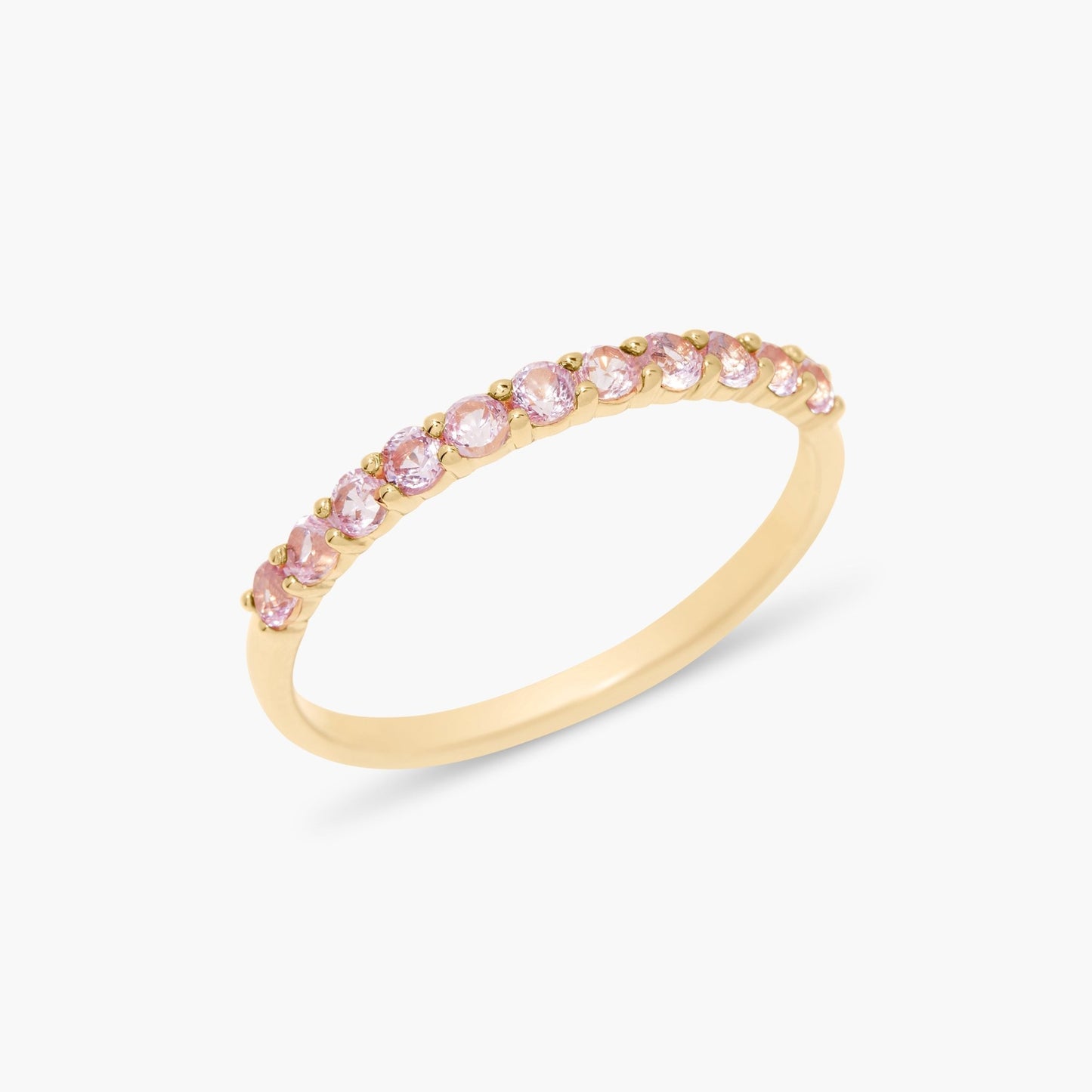Zara Vermeil Birthstone Ring - Lotus Diamond