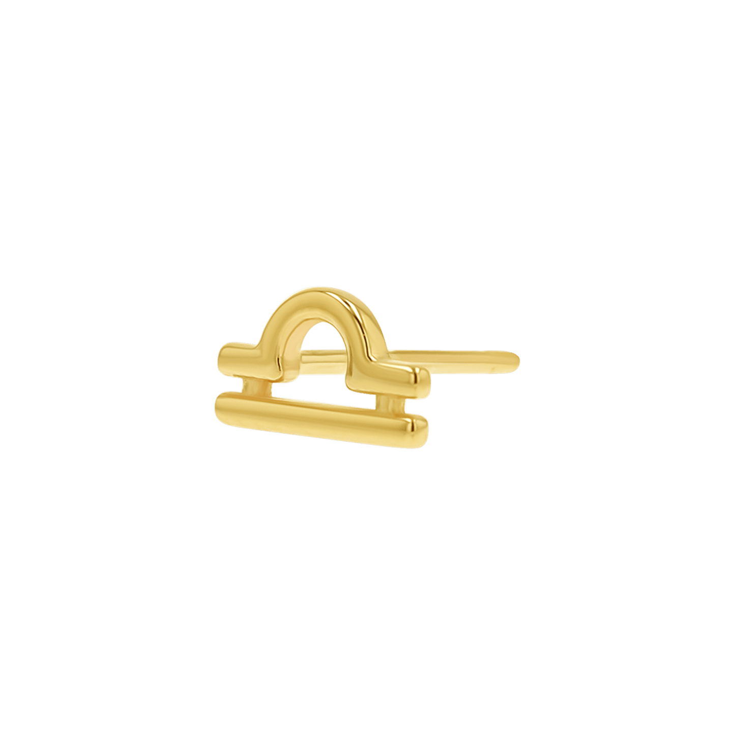 Zodiac Stud Earrings - Lotus Diamond