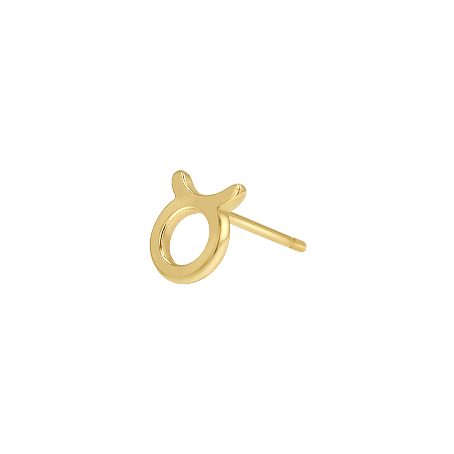 Zodiac Stud Earrings - Lotus Diamond