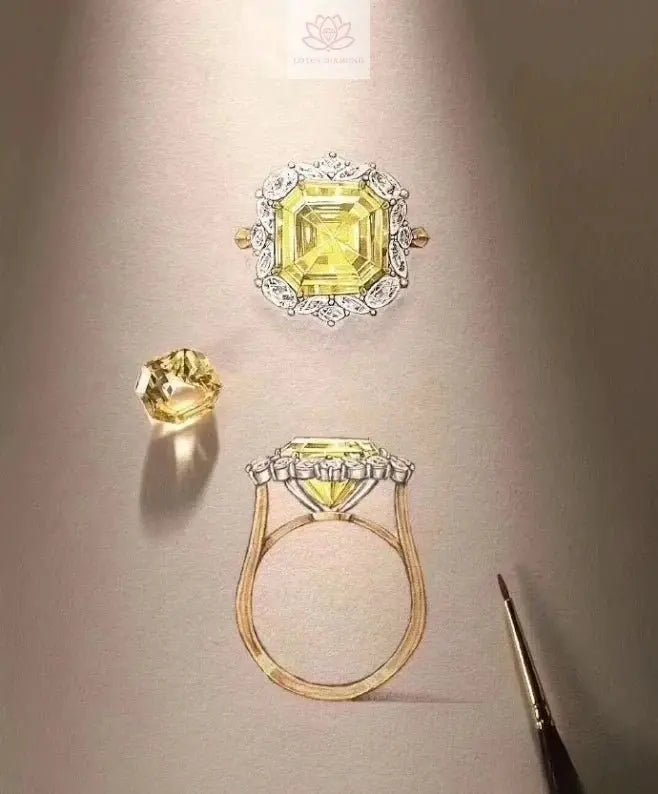 Custom Design - Lotus Diamond