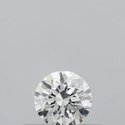 0.15ct Round Natural Diamond (Colour F, Clarity VS2, Cut EX, GIA Certified) - Lotus Diamond