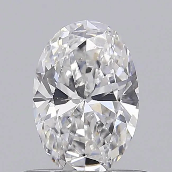 0.50ct Oval Lab Grown Diamond (Colour E, Clarity VS2, IGI Certified) - Lotus Diamond