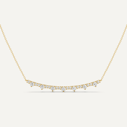 1 1/8 ctw Round Diamond Fashion Necklace - Lotus Diamond