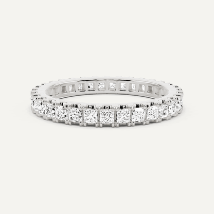1 ctw Princess Diamond Eternity Band - Lotus Diamond