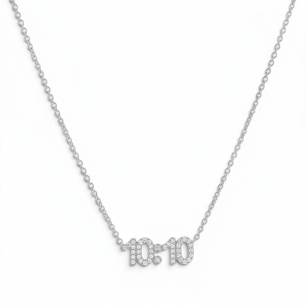 11:11 Diamond Necklace - Lotus Diamond