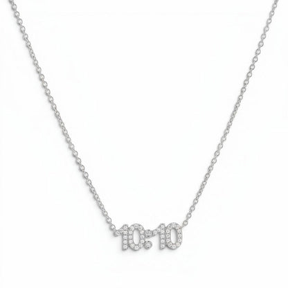 11:11 Diamond Necklace - Lotus Diamond