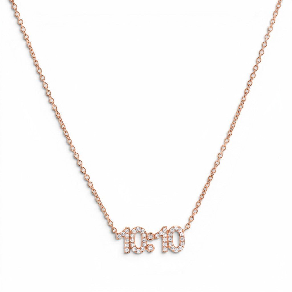 11:11 Diamond Necklace - Lotus Diamond