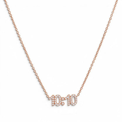 11:11 Diamond Necklace - Lotus Diamond
