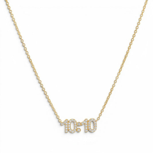11:11 Diamond Necklace - Lotus Diamond