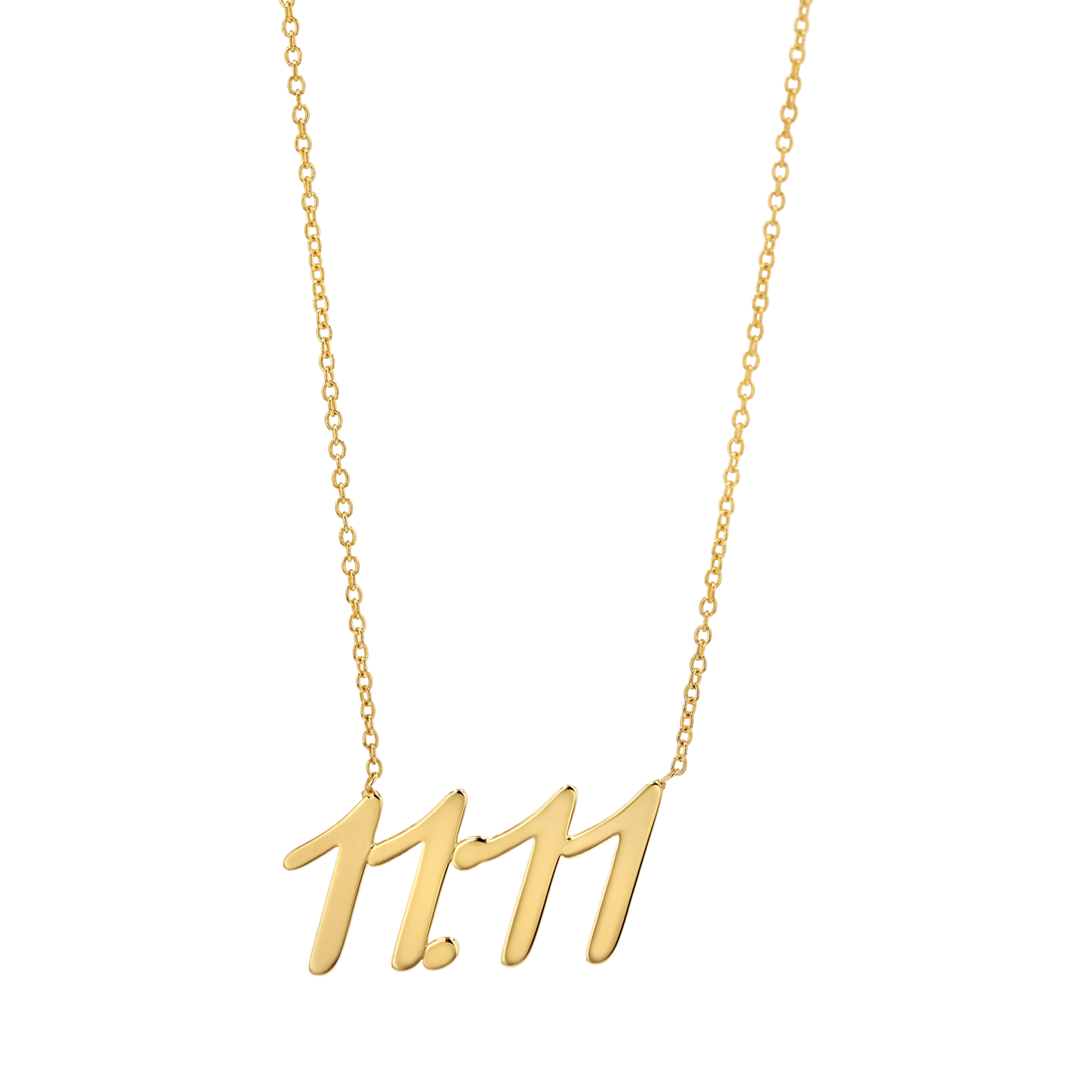 11:11 Spiritual Necklace - Lotus Diamond