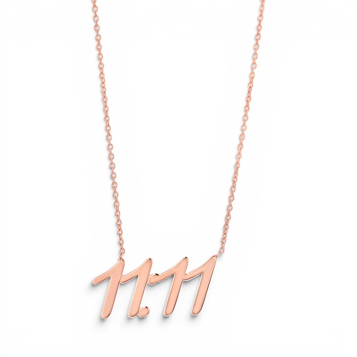 11:11 Spiritual Necklace - Lotus Diamond