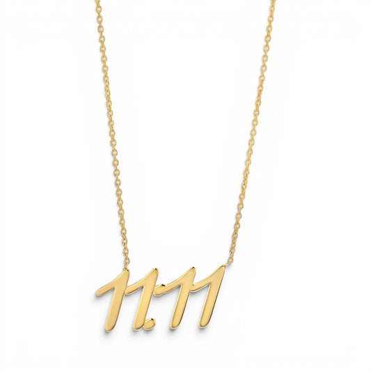11:11 Spiritual Necklace - Lotus Diamond