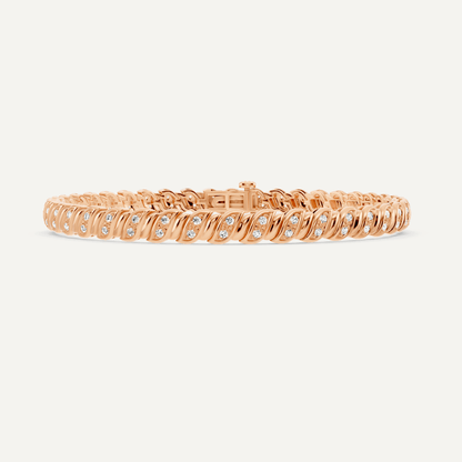 1/2 ctw Round Diamond Beleved S Fashion Bracelet - Lotus Diamond