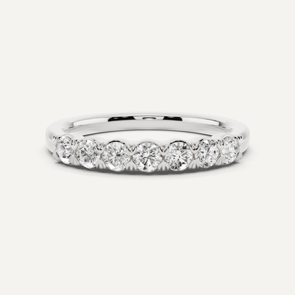 1/2 ctw Round Diamond Seven Stone Anniversary Band - Lotus Diamond
