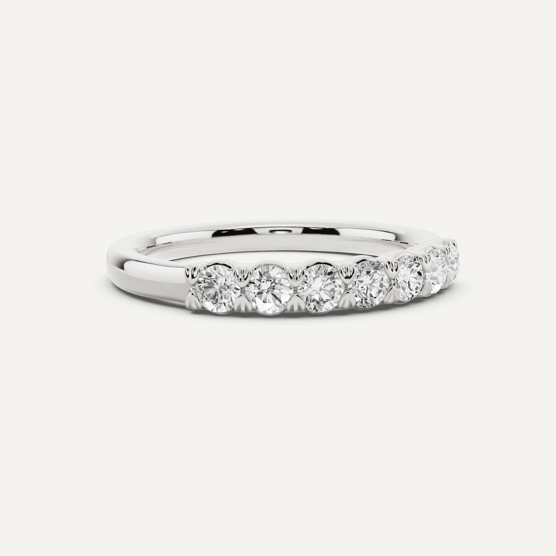 1/2 ctw Round Diamond Seven Stone Anniversary Band - Lotus Diamond