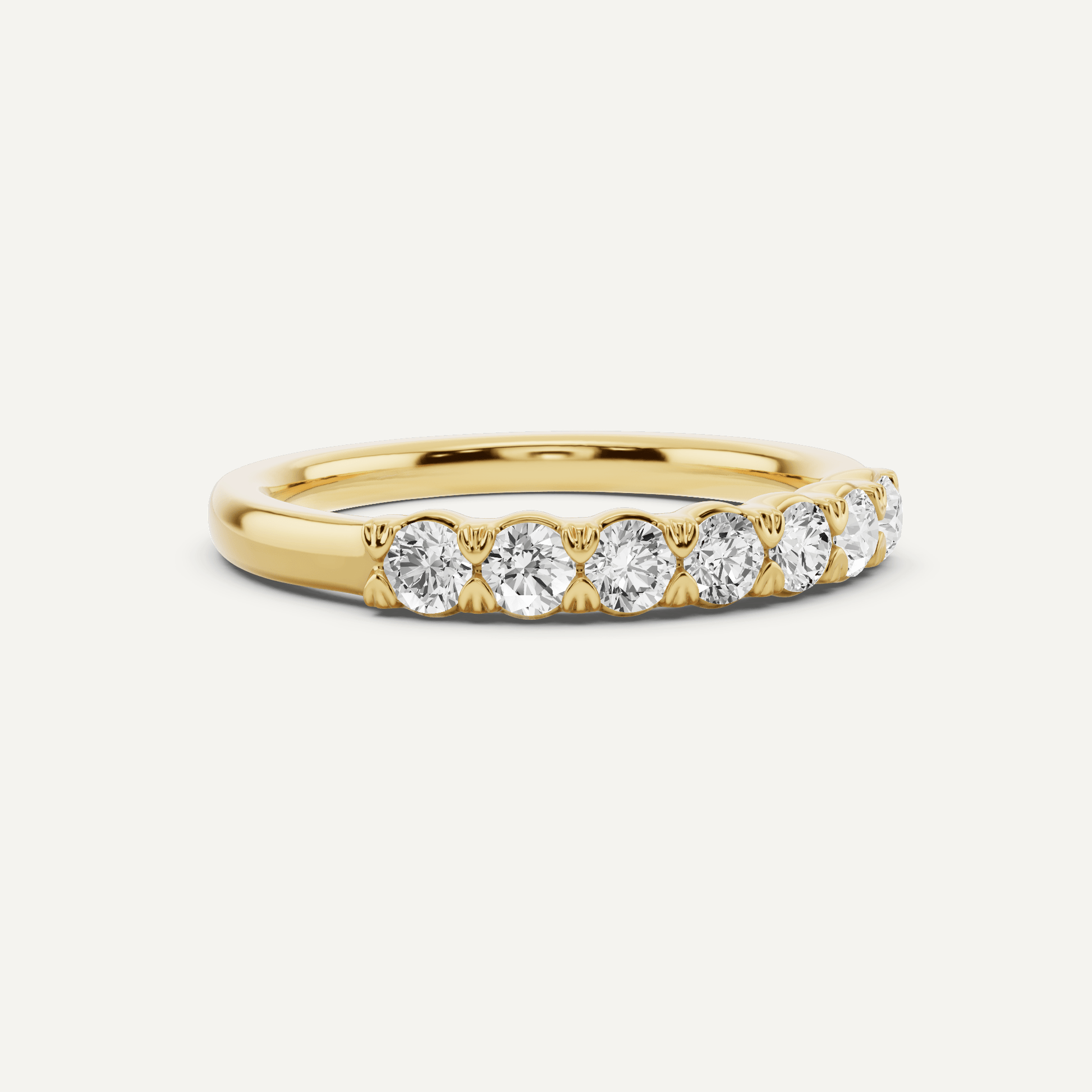 1/2 ctw Round Diamond Seven Stone Anniversary Band - Lotus Diamond