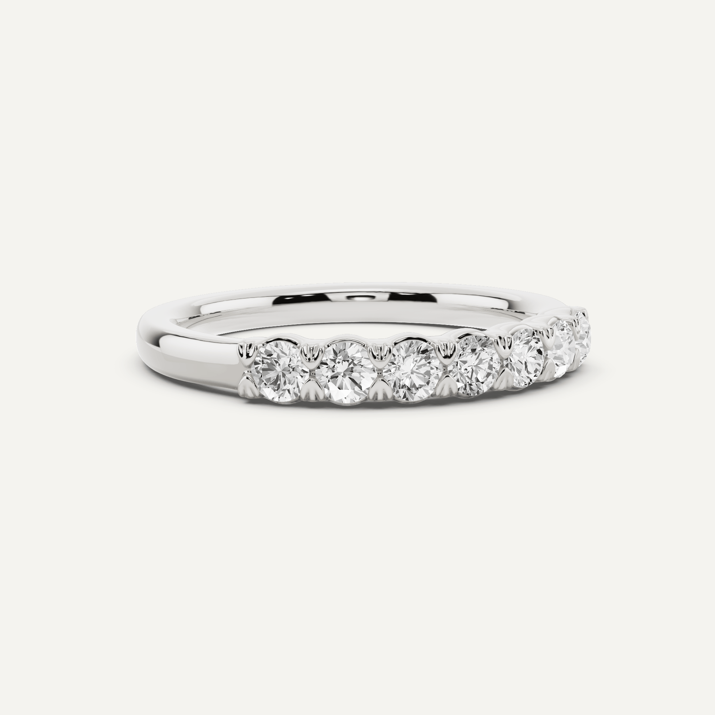 1/2 ctw Round Diamond Seven Stone Anniversary Band - Lotus Diamond