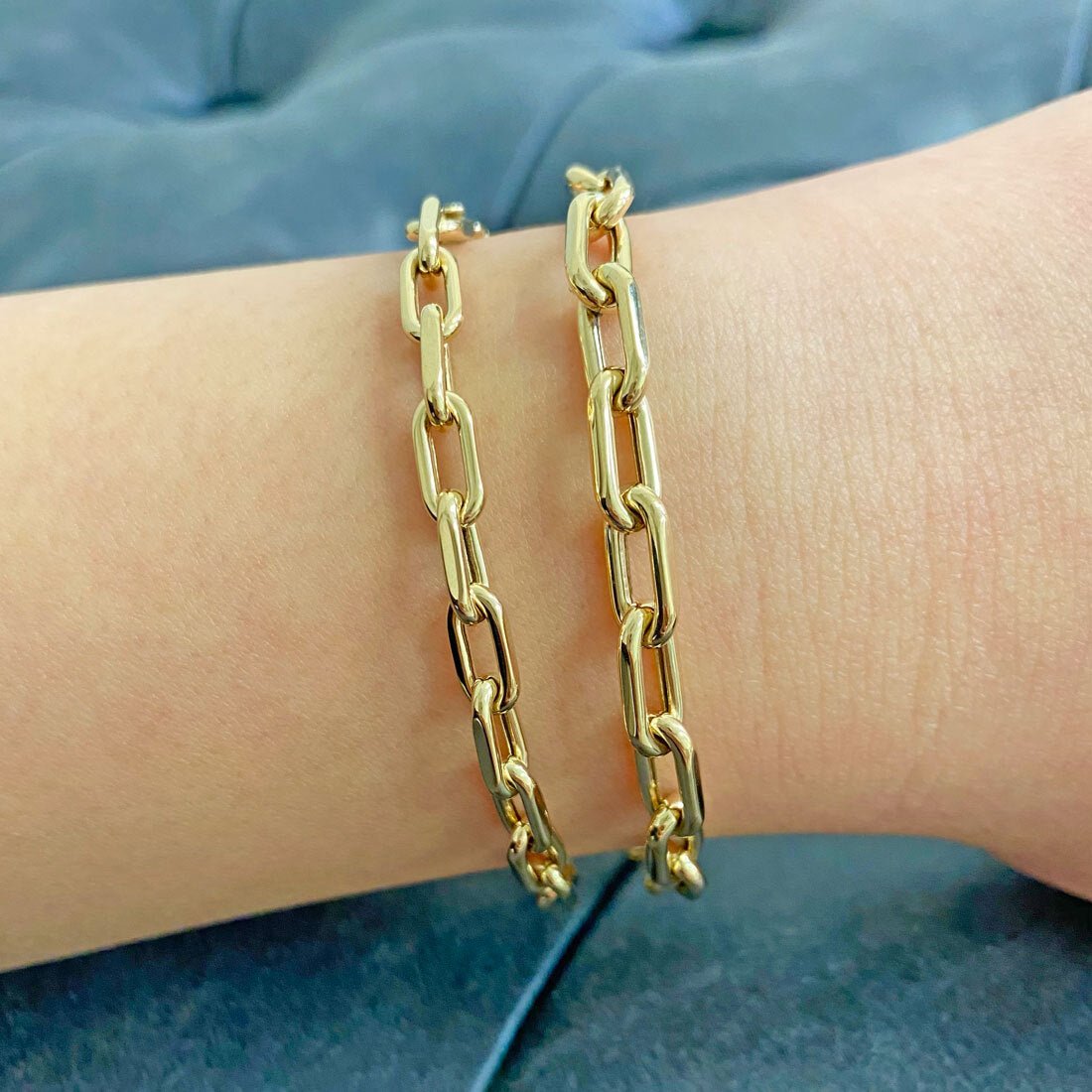 14K Beverly Chain Bracelet - Lotus Diamond