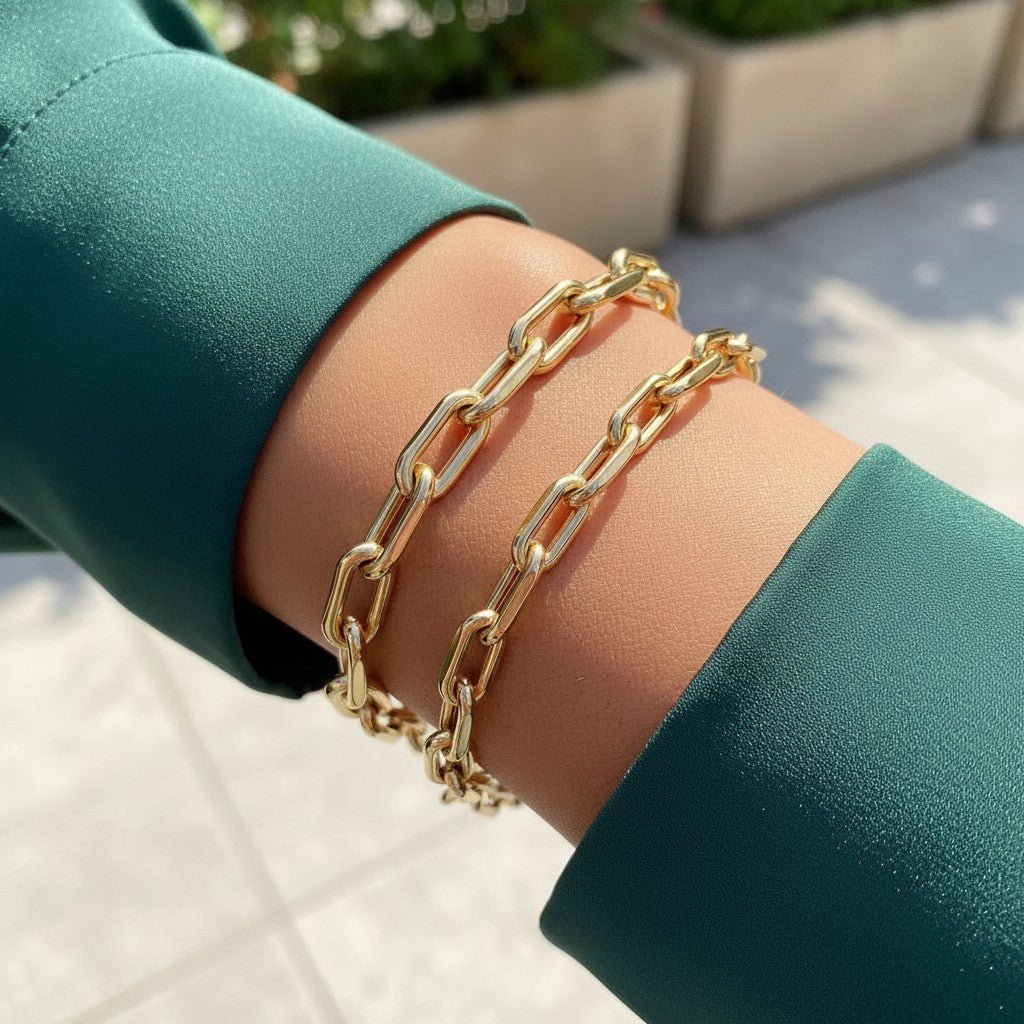 14K Beverly Chain Bracelet - Lotus Diamond