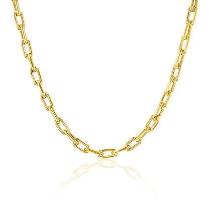 14K Beverly Chain Necklace - Lotus Diamond